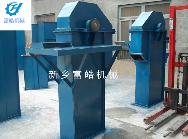 斗式提升機結構簡單，維護方便，依靠膠帶固定